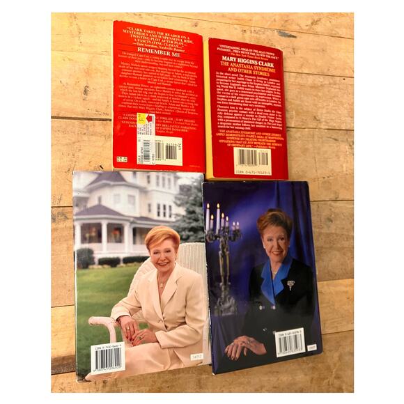 Mary Higgins Clark Book Lot of 4, Hardcover, PB, Anastasia, Remember, Stories - Picture 2 of 5